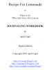 Recipe For Lemonade - Journaling Workbook by April Capil