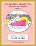 Webbster and Button Meet Santa by KC Remington