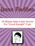 20 Minute Sales Letter Secrets for by Jason Fladlien