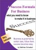 a success formula for business by Matthias Schuebel