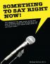 Something to Say Right Now, 101 Ready-to-Use Presentations including PowerPoint Slides by Michael Horton