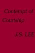 Contempt of Courtship by J.S Lee