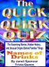 The Quick Quirk Quiz - Names of Drinks by Janet Spencer - Trivia Queen