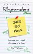 Vocabulary Rhyminders: GRE 50 Pack by Brett Peterson