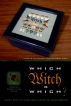 Which Witch is Which? Cross Stitch and Game by Janet Raty