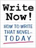 WRITE NOW! (How To Write That Novel--Today) by Francine Saint Marie