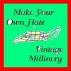 MAKE YOUR OWN HATS by Gene Allen Martin - A Vintage 1921 Millinery Pattern Book (eBook) by Donna Keller